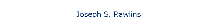 Joseph S. Rawlins